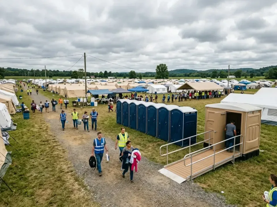 disaster-relief-camp-restrooms-010 — frequently asked questions, Dumpster & Portable Bathrooms Rental in Mount Repose, OH